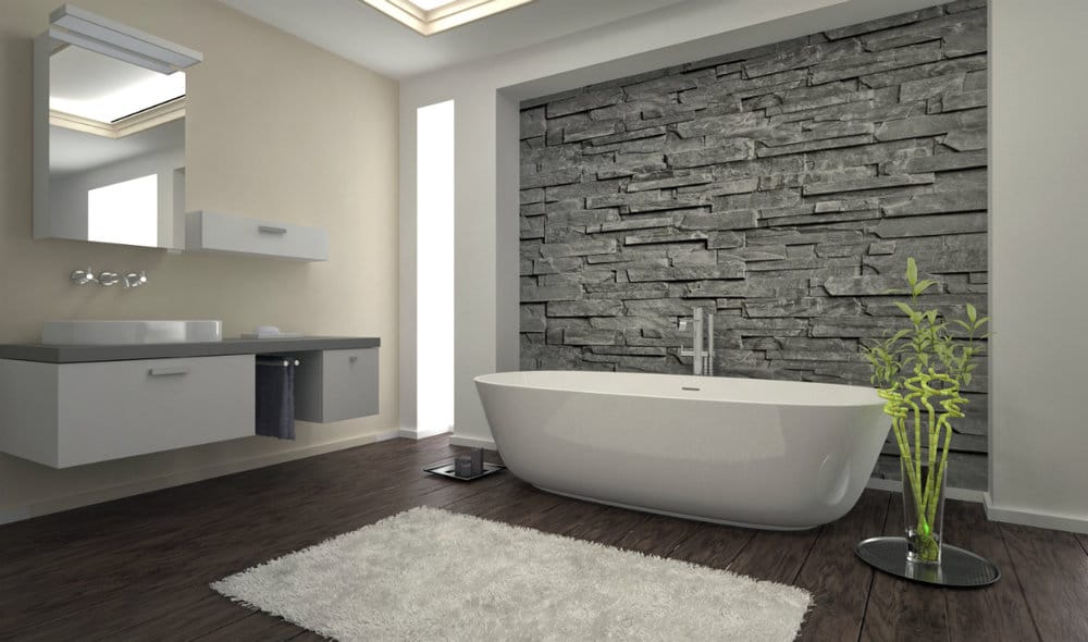 Bathroom Accent Wall