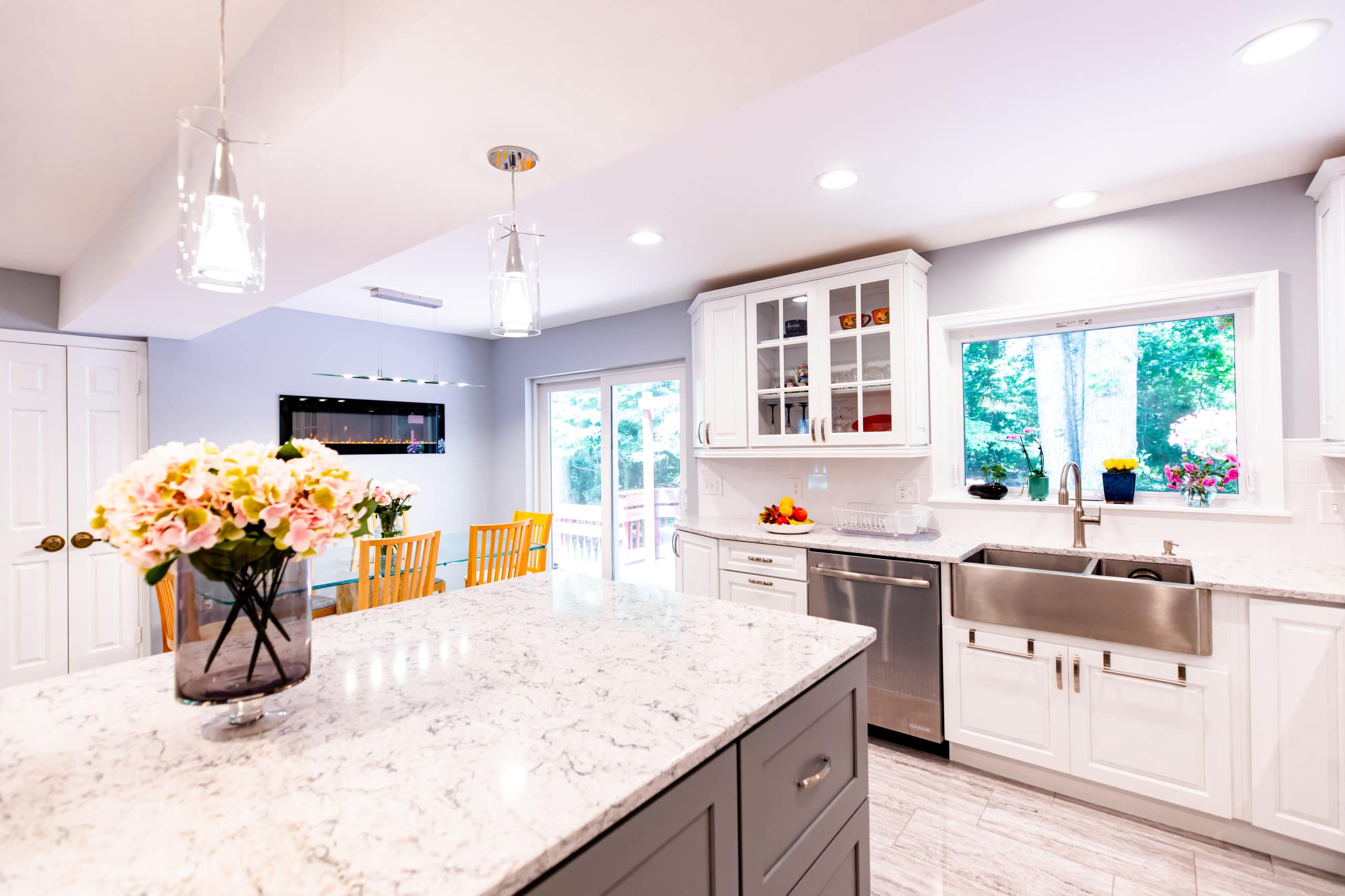 White Kitchen Countertops Material Things In The Kitchen