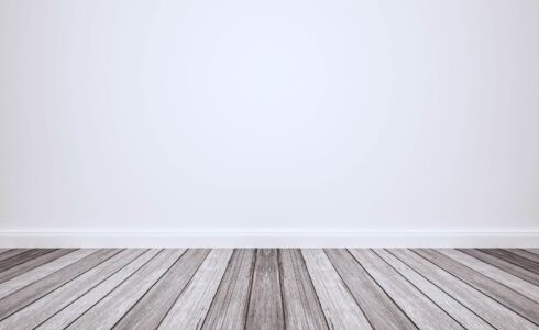 grey hardwood floors