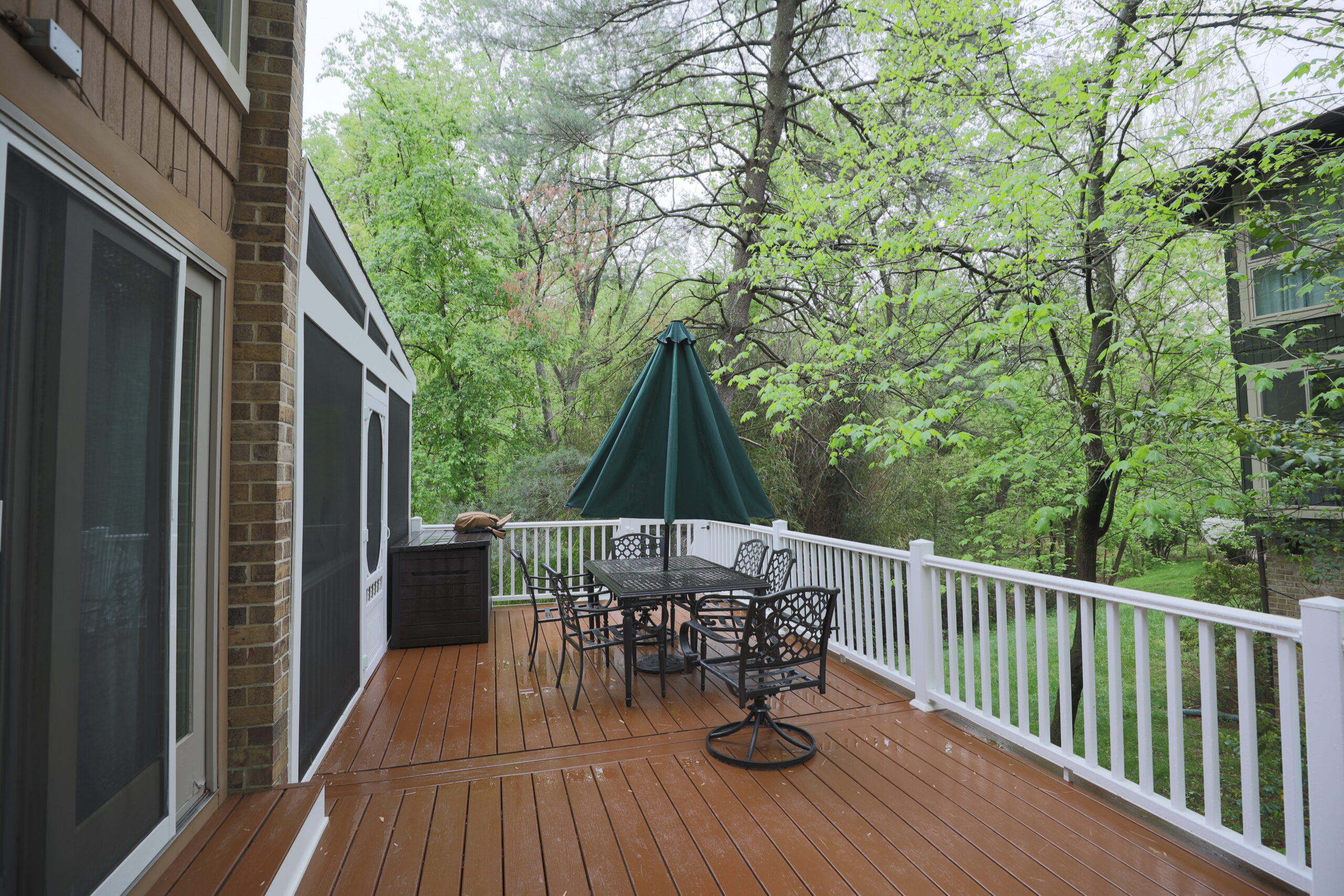 Spacious Deck by VKB Kitchen and Bath- Rockville, MD